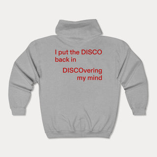 DISCOvering Your Mind Zip Hoodie