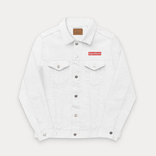 Superbloom Embroidered Denim Jacket