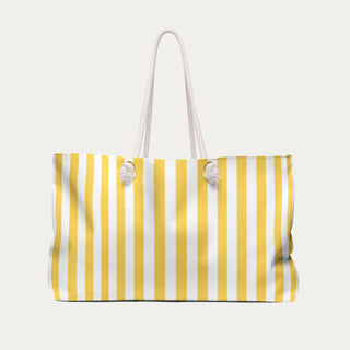 Mindbloom Striped Tote Bag